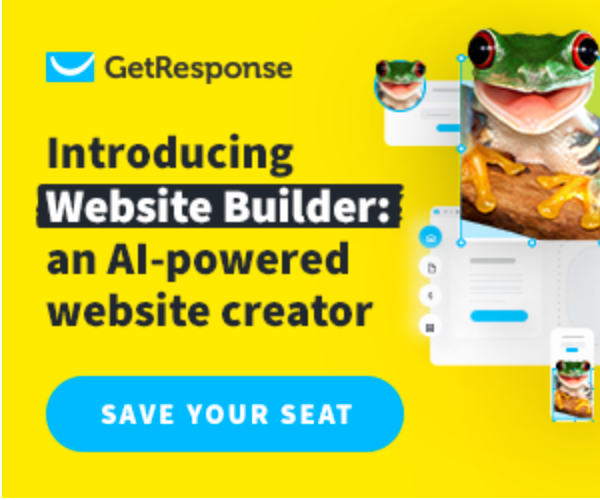 getresponse website builder