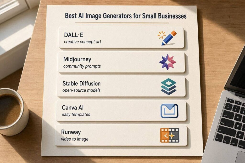 Best AI Image Generators for Small Businesses (2026 Guide)