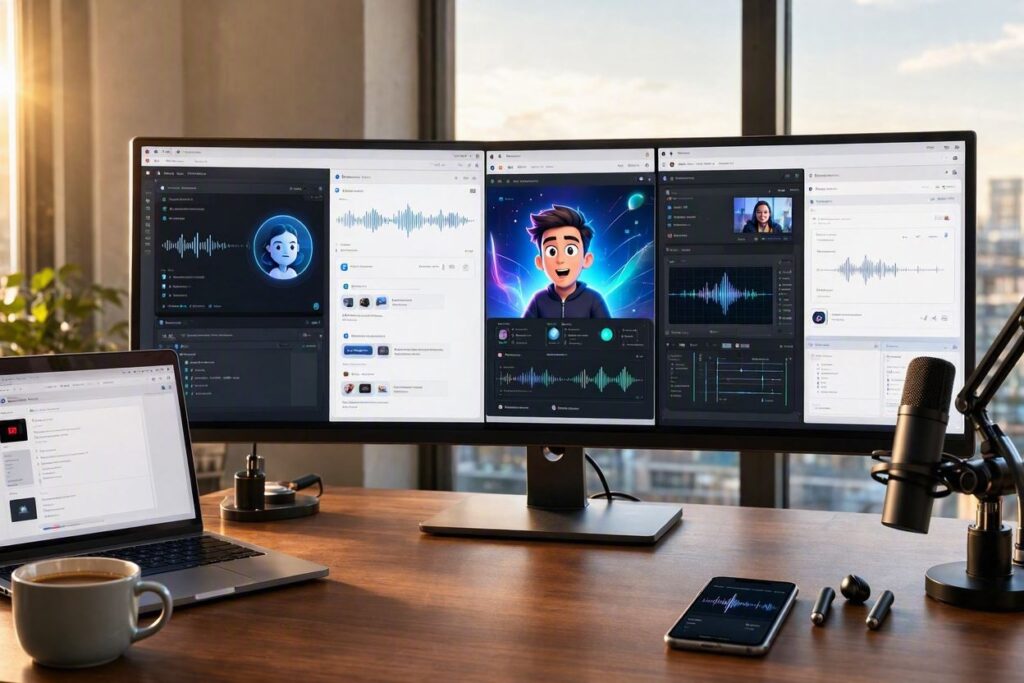 Best AI Voice Generators for YouTube in 2026