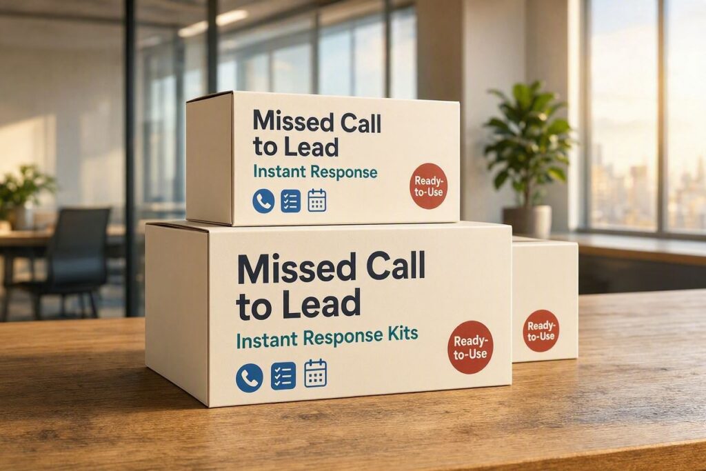 "Missed Call to Lead" Instant Response Kits