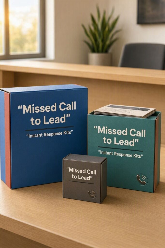"Missed Call to Lead" Instant Response Kits